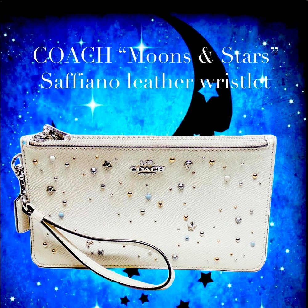 Coach “Stars & Moons” wristlet.